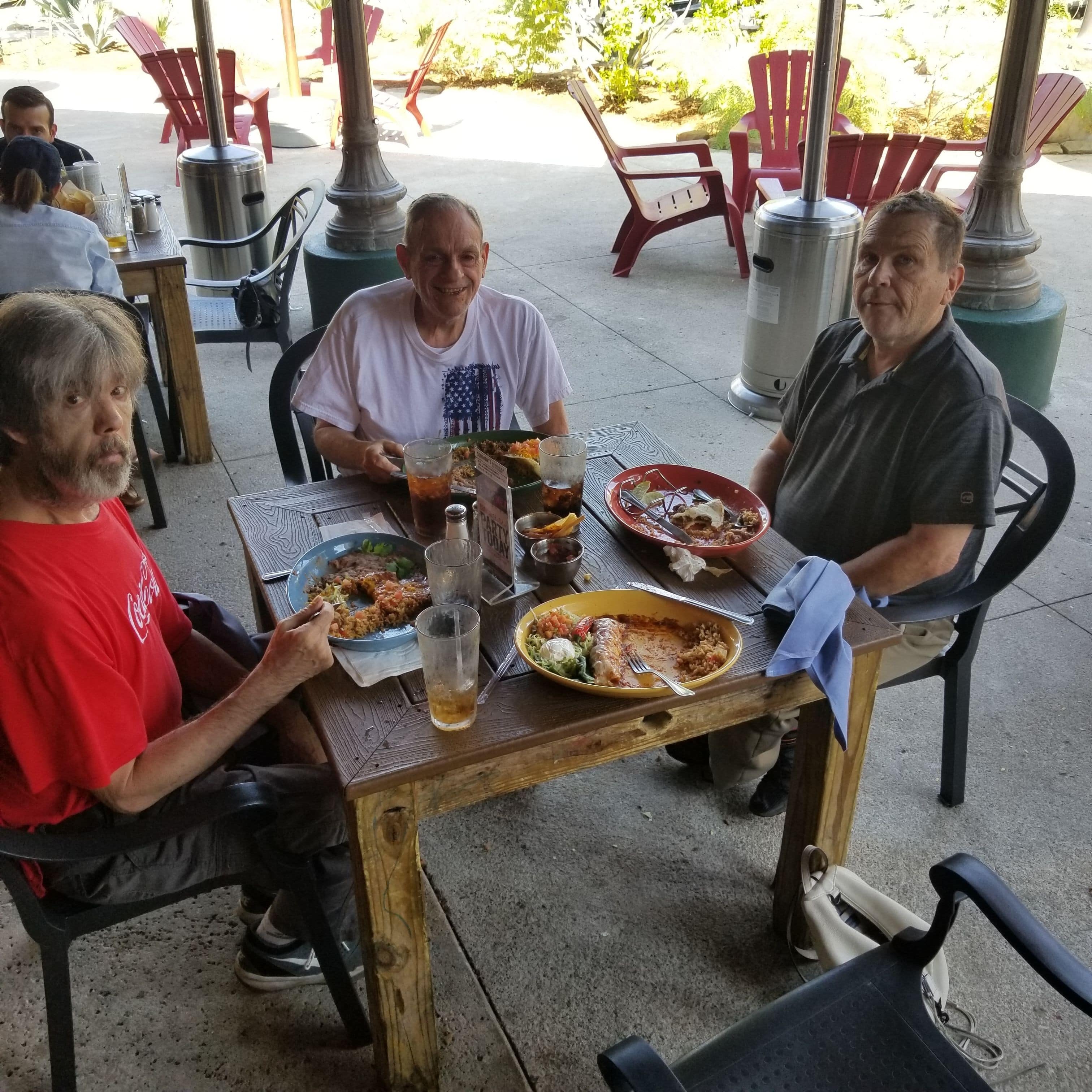 Friends Having Lunch