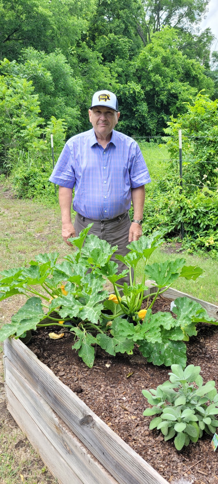 Man With Plants